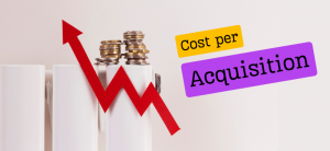 High customer acquisition cost